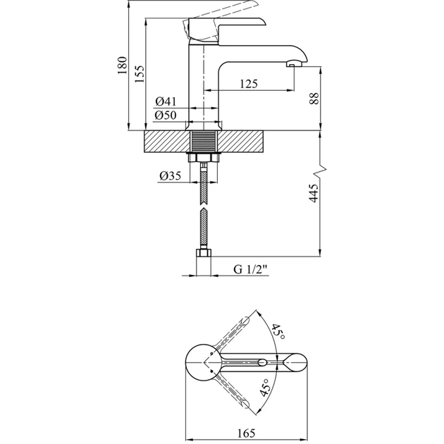 Душовий гарнітур Kroner Essen-SCH063 + змішувач Essen-SCH010 (CVS30210) - зображення 11