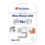 USB флеш накопичувач Verbatim 16GB Mini Metal USB 3.0 (49839) - зменшене зображення 5