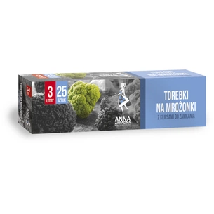 Пакети для заморозки Anna Zaradna з кліпсами 3 л 25 шт. (5903936005086) зображення 1