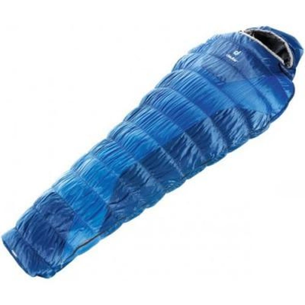 Спальний мішок Deuter Exosphere +2° SL cobalt-steel правый (37600 3310 0) - зображення 1