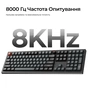 Клавіатура Keychron V6 8K Keychron Super Red Switch RGB USB UA Black (V6W-D1-UA) - зменшене зображення 10