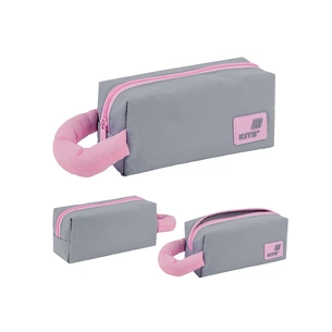 Пенал Kite 2703-2 сіро-рожевий (K25-2703-2) зображення 1