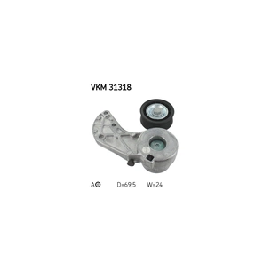 Ролик натягувача ременя SKF VKM 31318 зображення 1