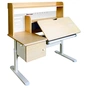 Парта Cubby сіра (Toru Grey (1+1+1)) - уменьшенное изображение 4