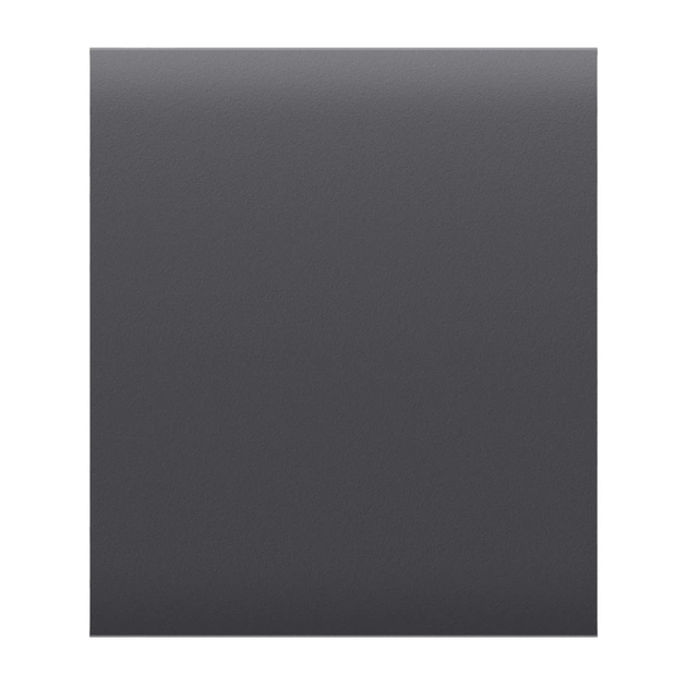 Накладна панель Ajax CenterButton 1-gang/2-way/graphite - picture 1