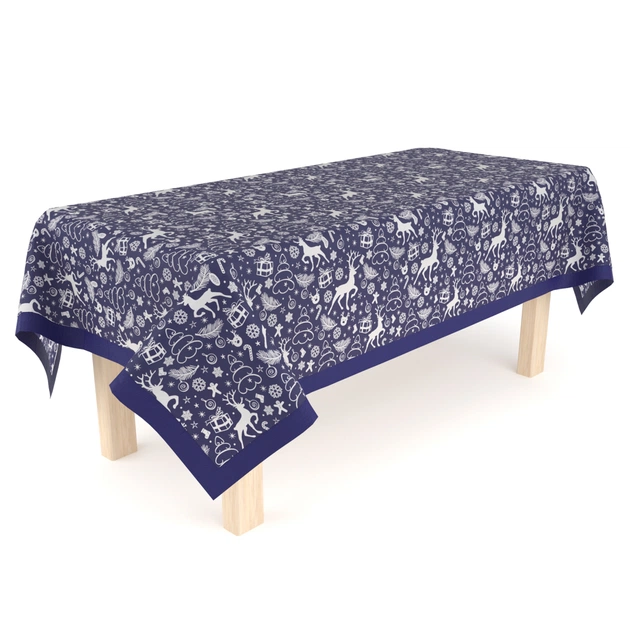 Скатертина Home Line синій, 140х220 см (159428) - зображення 1