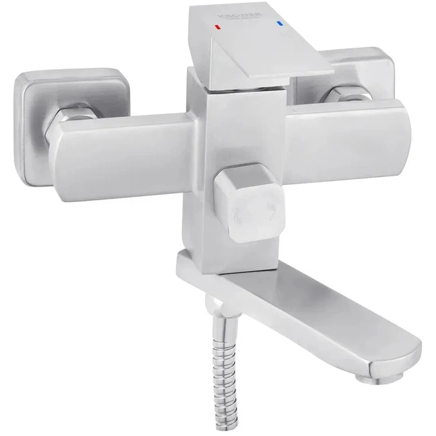 Змішувач Kroner Edelstahl Kubus-ESG010 + змішувач Edelstahl Kubus-ESG060 (CVS30150) - picture 5