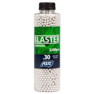 Страйкбольні кульки ASG Blaster White 6мм 0,30г 3300шт (19405) зображення 1