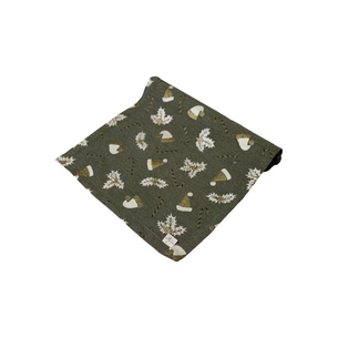 Доріжка на стіл Прованс Шапочки на зеленому 40х140 см (036820) зображення 1