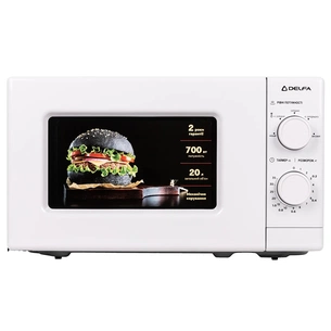 Мікрохвильова піч Delfa MD202MW зображення 1