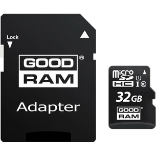 Карта пам'яті Goodram 32GB microSDHC Class 10 (M1AA-0320R12) зображення 1