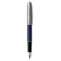 Ручка пір'яна Parker SONNET 17 Essentials Metal Blue Lacquer CT FP F (83 711) - уменьшенное изображение 1
