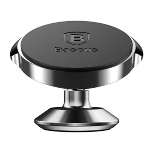 Універсальний автотримач Baseus Magnetic Small ears (клейка стртрічка) black (SUER-B01) зображення 1