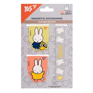 Закладки для книг Yes магнітні Miffy 3 шт (708356) зображення 1