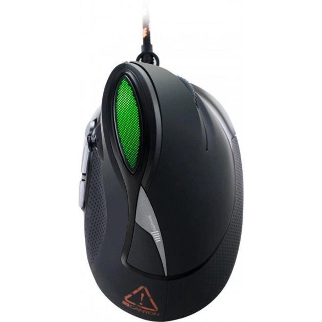 Мишка Canyon Emisat USB Black (CND-SGM14RGB) - зображення 1
