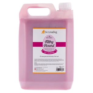 Шампунь для тварин Dezynadog Filthy Hound Deep Clean для глибокого очищення брудної шерсті, з ароматом Пармської Фіалки 5 л (5052372053585) зображення 1