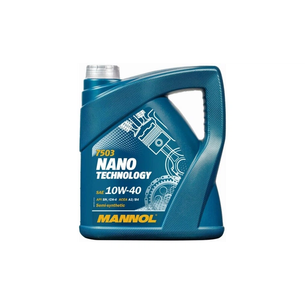 Моторна олива Mannol NANO TECHNOLOGY 4л 10W-40 (MN7503-4) - зображення 1