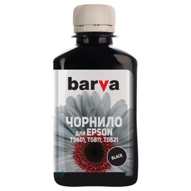Чернила Barva EPSON T0811 BLACK 180г (E081-135) - изображение 1