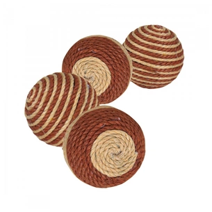 Іграшка для котів Trixie М'ячик смугастий 4.5 см (4011905458052) зображення 1