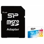 Карта пам'яті Silicon Power 128GB microSDXC class 10 UHS-I Elite Color (SP128GBSTXBU1V21SP) - уменьшенное изображение 1