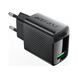 Зарядний пристрій Acefast USB-A 20W + Type-C cable A90 Fast Charger Black (6974316280064) зображення 1