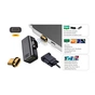 Перехідник USB-C to VGA 1080P60Hz PowerPlant (CA914289) - зменшене зображення 2
