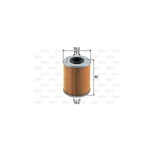 Фільтр паливний Valeo 587902 зображення 1