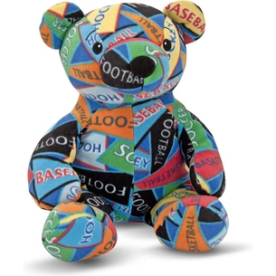 М'яка іграшка Melissa&Doug Ведмідь-спортсмен Zach Beeposh (MD7275) зображення 1