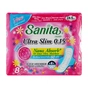 Гігієнічні прокладки Sanita Dry & Fit Ultra Slim Wing 24.5 см 8 шт. (8850461601795) - зменшене зображення 1