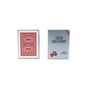 Гральні карти Modiano Old Trophy Moto 100 Plastic (red) (00462) - зменшене зображення 1
