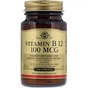 Вітамін Solgar Вітамін В12 (Ціанокобаламін), Vitamin B12, 100 мкг, 100 табл (SOL-03180) - зменшене зображення 1