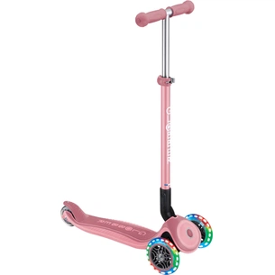 Самокат Globber Primo Foldable Plus Lights пастельно-рожевий (439-210) зображення 1