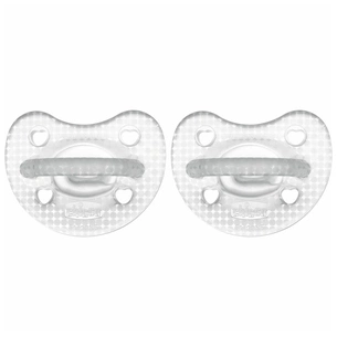 Пустушка Chicco Physioforma Crystal силіконова від 16 до 36 місяців 2 шт (73086.31) зображення 1