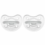 Пустушка Chicco Physioforma Crystal силіконова від 16 до 36 місяців 2 шт (73086.31) - зменшене зображення 1