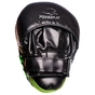 Лапи боксерські PowerPlay 3041 PU Black/Green (PP_3041_Green) - зменшене зображення 4