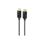 Кабель мультимедійний DisplayPort M to DisplayPort M 2.0m V1.4 black Promate (dplink-200.black) - уменьшенное изображение 1