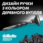 Змінні касети Gillette Mach3 Charcoal Деревне вугілля 8 шт. (8700216085472) - уменьшенное изображение 9