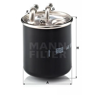 Фільтр паливний Mann WK820/2X зображення 1