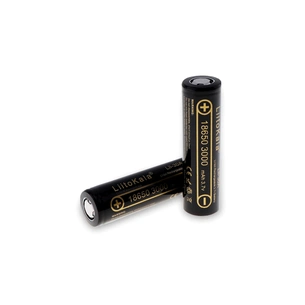 Акумулятор 18650 3000mAh Li-Ion, (2850-3250mah), 3.7V (2.75-4.2V), Blac Liitokala (Lii-30A) зображення 1