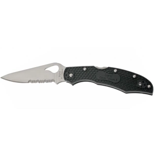 Ніж Spyderco Byrd Cara Cara 2, FRN, полусеррейтор (BY03PSBK2) зображення 1