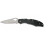 Ніж Spyderco Byrd Cara Cara 2, FRN, полусеррейтор (BY03PSBK2) - зменшене зображення 1