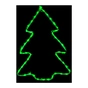 Гірлянда Delux MOTIF Christmas t tree 60*45см 7 flash зелена IP44 EN (90012986) - зменшене зображення 1