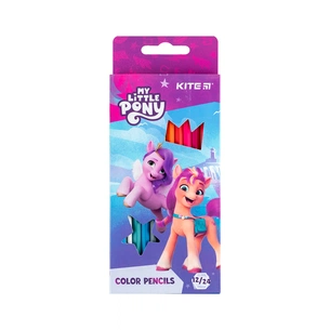 Олівці кольорові Kite My Little Pony двосторонні, 12 кольорів (LP24-054) зображення 1