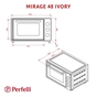 Електропіч Perfelli MIRAGE 48 IVORY - зменшене зображення 12