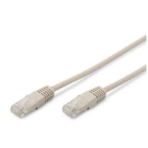 Патч-корд Kingda 10м, UTP, cat.5e, CU, 24AWG, grey (KD-PAUT31000GY) зображення 1