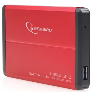 Кишеня зовнішня Gembird EE2-U3S-2-R зображення 1