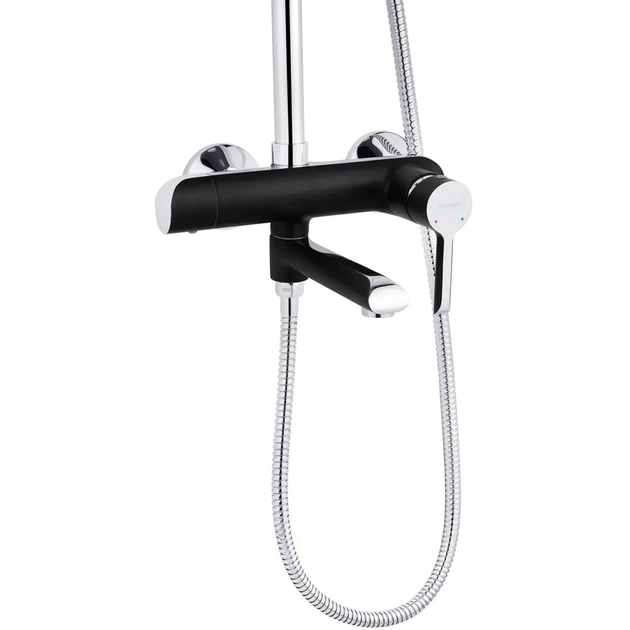 Душовий гарнітур Kroner Essen-SCH063 + змішувач Essen-SCH030 + змішувач Essen-SCH010 (CVS30219) - picture 3