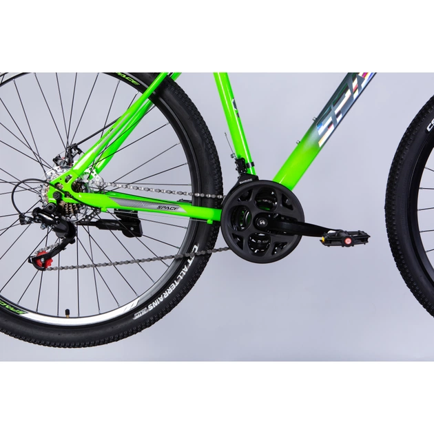 Велосипед Space 29" MARS DD FR рама-20" ST 2026 зелено-сріблястий (OPS-SP-29-164) - picture 5