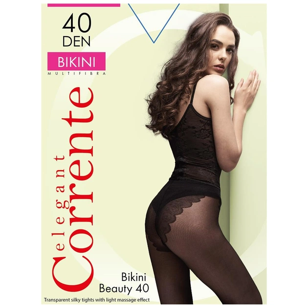 Колготи Corrente Bikini 40 Den Natural - 2 (2110402742601) - зображення 1