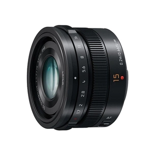 Об'єктив Panasonic Micro 4/3 Lens 15mm f/1.7 ASPH Black (H-X015E9-K) изображение 1